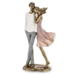 Figurka dekoracyjna para zakochanych kolekcja family 26x12x6 166836
