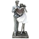 Figurka dekoracyjna zakochana para kolekcja family 25,5 cm 184156