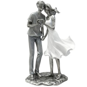 Figurka dekoracyjna zakochana para kolekcja family 24,5 cm 184166