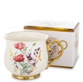 Kubek z porcelany kubek w kwiaty filiżanka do kawy herbaty 430 ml  171914