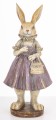 Figurka dekoracyjna wielkanocna królik 26x12x9,5 183067