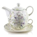Czajnik z filiżanką dzbanek imbryk tea for one 280ml/410ml HTTE1851