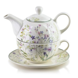 Czajnik z filiżanką dzbanek imbryk tea for one 280ml/410ml HTTE1851 