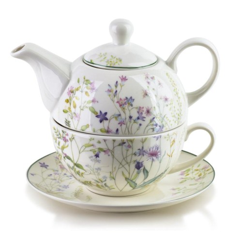 Czajnik z filiżanką dzbanek imbryk tea for one 280ml/410ml HTTE1851