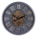 Zegar ścienny retro morski ruchome zębatki 70cm 142420