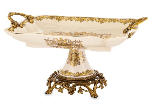 Patera dekoracyjna stylowa kolekcja pałacowa 20,5x38x26 176091