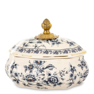 Szkatułka dekoracyjna stylowa kolekcja pałacowa 17x21,5x16 176080