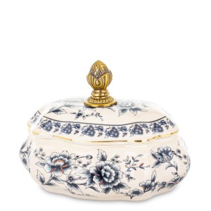 Szkatułka dekoracyjna stylowa kolekcja pałacowa 13,5x18,5x14 176081