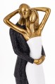 Figurka dekoracyjna para zakochanych w strojach wieczorowych 30x8x6 175468