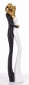 Figurka dekoracyjna para zakochanych w strojach wieczorowych 30x8x6 175468