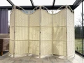 Parawan pokojowy dekoracyjny kotara 6 skrzydeł 180x300 krem SU-036H-6 5905274239345