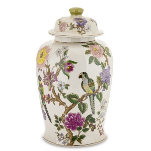 Amfora pojemnik ceramiczny urna waza wazon ozdobny wielokolorowy 42x22x22 178118
