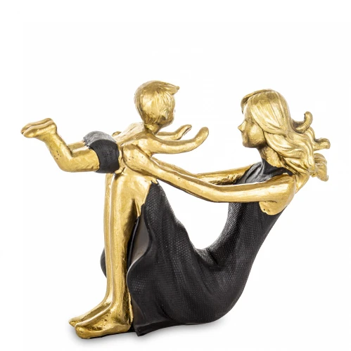 Figurka dekoracyjna matka z dzieckiem kolekcja family 10,5cm 184159