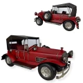 Replika samochodu pojazdu czerwonego zabytkowa 13x26x13 25XJZ018