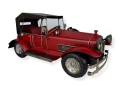 Replika samochodu pojazdu czerwonego zabytkowa 13x26x13 25XJZ018