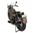 Replika motocykla pojazdu brązowego zabytkowa 21x36x12 25XJZ023