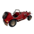 Replika samochodu pojazdu czerwonego zabytkowa 11x28x12 25XJZ063