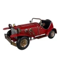 Replika samochodu pojazdu czerwonego zabytkowa 11x28x12 25XJZ063