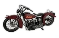 Replika motocykla pojazdu bordowego zabytkowa 17x37x10 25XJZ095