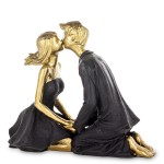 Figurka całująca się para kolekcja family 16,5 cm 184170
