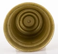Osłonka donica doniczka metalowa złota 19x13x13 179614