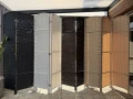 Parawan pokojowy dekoracyjny kotara 4 skrzydła 175x160 beż