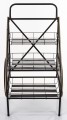 Kwietnik metalowy wózek retro na kwiaty 123,5x75x96 176524