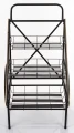 Kwietnik metalowy wózek retro na kwiaty 123,5x75x96 176524