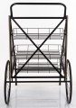 Kwietnik metalowy wózek retro na kwiaty 123,5x75x96 176524