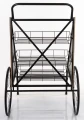 Kwietnik metalowy wózek retro na kwiaty 123,5x75x96 176524