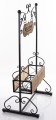 Kwietnik metalowy stojak retro na kwiaty 125x66x47 175856