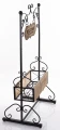 Kwietnik metalowy stojak retro na kwiaty 125x66x47 175856