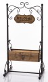 Kwietnik metalowy stojak retro na kwiaty 125x66x47 175856