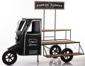 Kwietnik metalowy stojak pojazd retro na kwiaty 135x166x82 175855