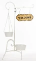 Kwietnik metalowy stojak retro na kwiaty 108x130x42 184449