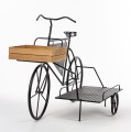 Kwietnik metalowy stojak rower retro na kwiaty 84x132x72 184454