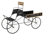 Kwietnik metalowy stojak wózek retro na kwiaty 120x170x70 184453