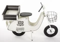 Kwietnik metalowy stojak skuter retro na kwiaty 75x110x46 184450