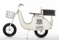 Kwietnik metalowy stojak skuter retro na kwiaty 75x110x46 184450