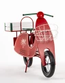 Kwietnik metalowy stojak skuter retro na kwiaty 75x110x46 184451