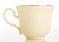 Filiżanka z porcelany beżowo złota  z podstawką 90ml 185551