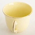 Filiżanka z porcelany beżowo złota  z podstawką 220ml 185557