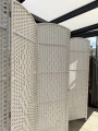 Parawan pokojowy dekoracyjny kotara 4 skrzydła 180x200 biały SU-033W 5901583763151