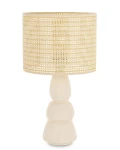 Lampa ceramiczna lampka nocna stołowa 43x23x23 185492