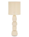 Lampa ceramiczna lampka nocna stołowa 68x25x25 185491