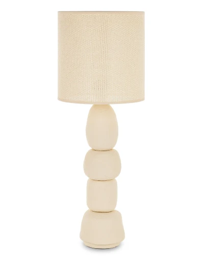 Lampa ceramiczna lampka nocna stołowa 68x25x25 185491