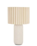 Lampa ceramiczna lampka nocna stołowa 43x25,5x25,5 185482