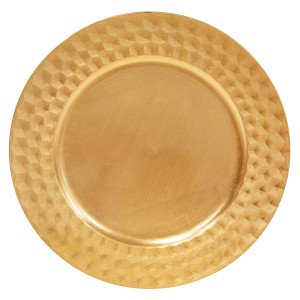 Podstawka pod talerz podtalerz złoty 1,5x33cm 125275