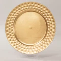 Podstawka pod talerz podtalerz złoty 1,5x33cm 125275