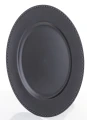 Podstawka pod talerz podtalerz czarny 2x33cm  142414